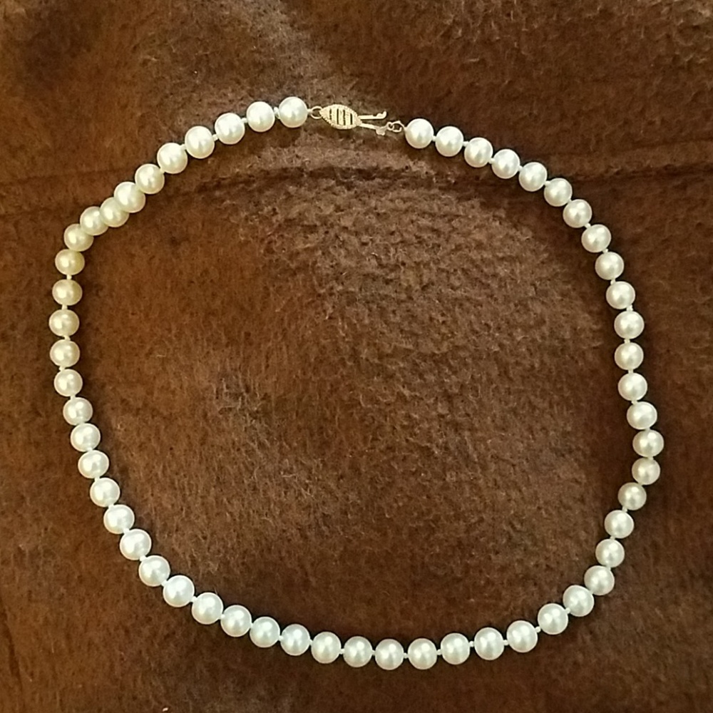 Freshwater Pearl (6mm) Necklace